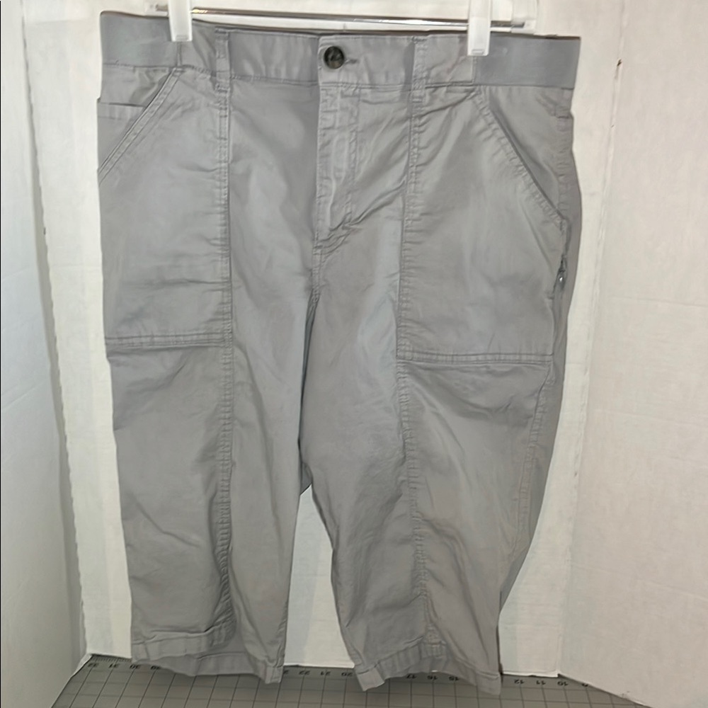 Lee Gray Cargo Pants with Classic Fit